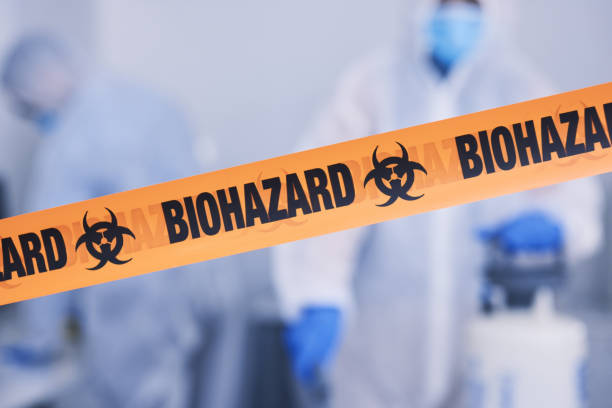 Professional Hoarding Cleanup technician working in Hampstead, MD